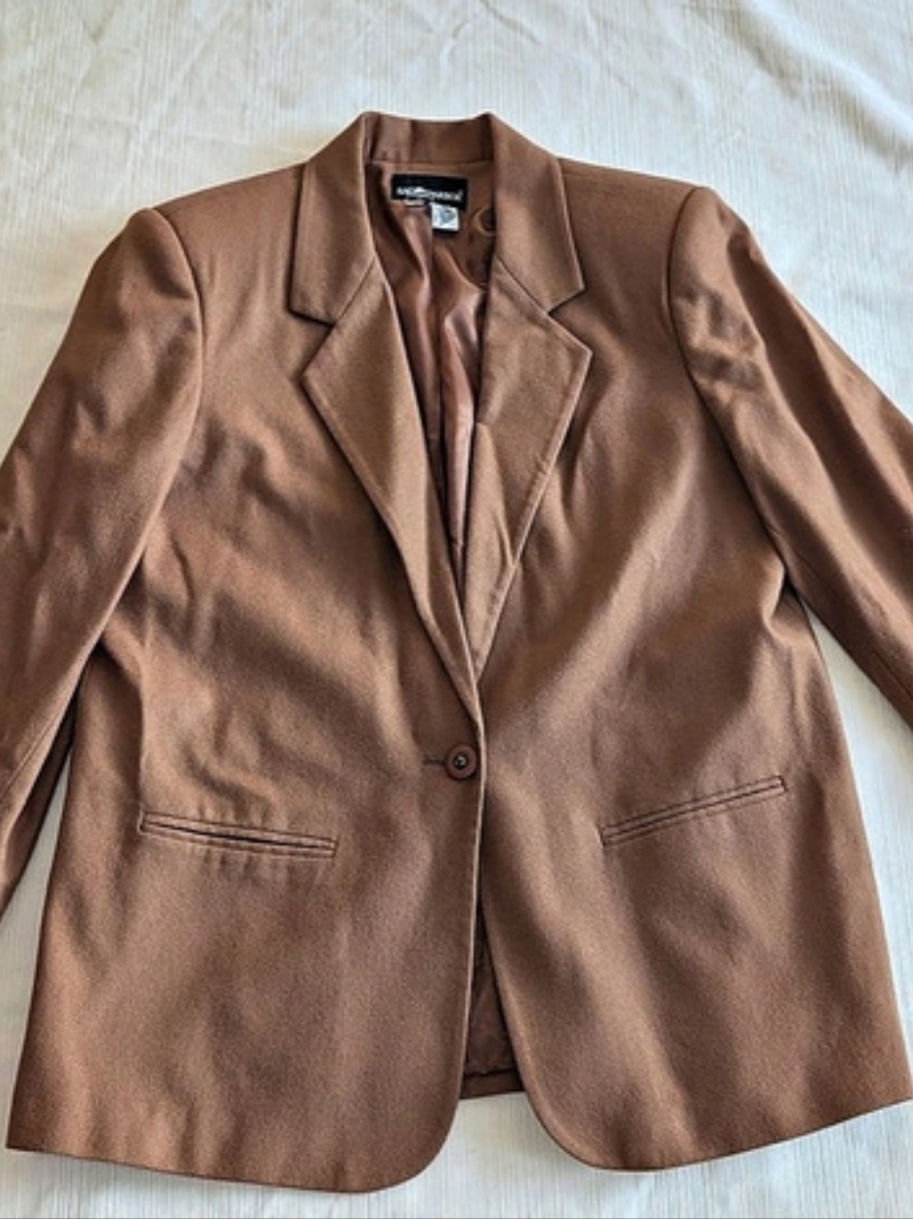 100% Wool SAG HARBOR Blazer in Camel Size 16